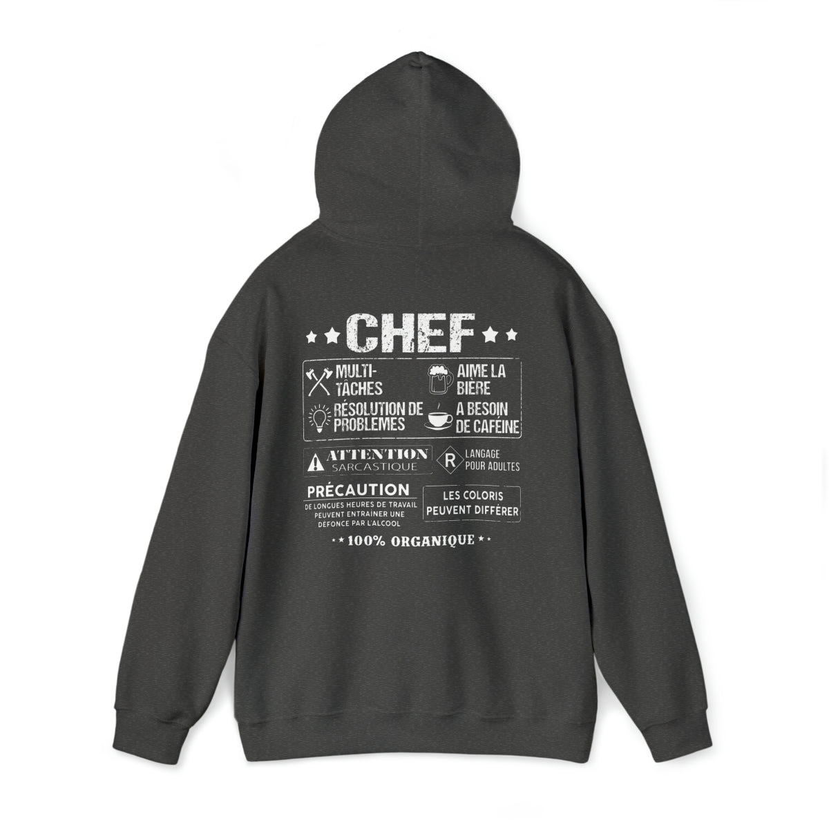 Chef est la quintessence du travailleur