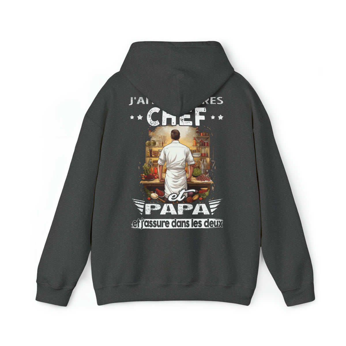Chef et papa, et j'assure dans les deux
