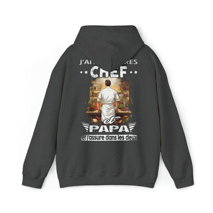 Chef et papa, et j'assure dans les deux