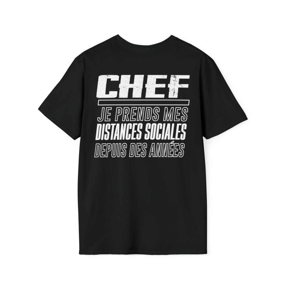 Chef, expert en distances sociales