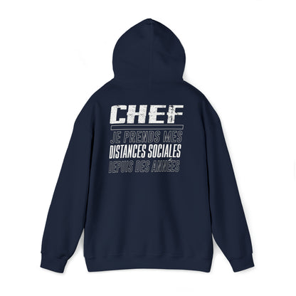 Chef, expert en distances sociales