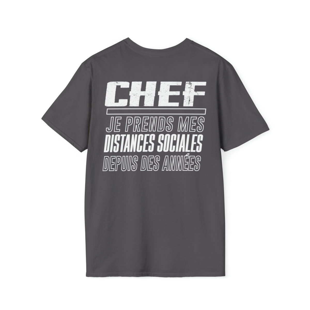 Chef, expert en distances sociales