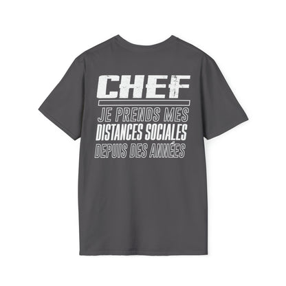 Chef, expert en distances sociales