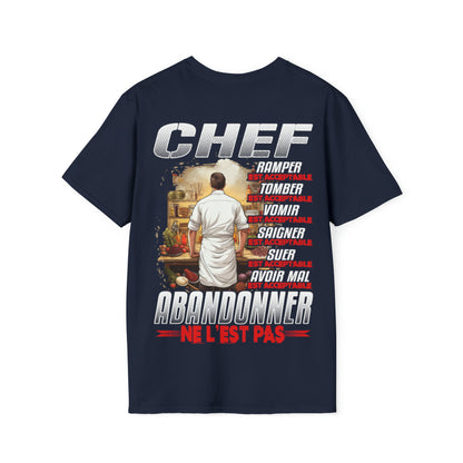 Chef, ramper, tomber, vomir, saigner est acceptable