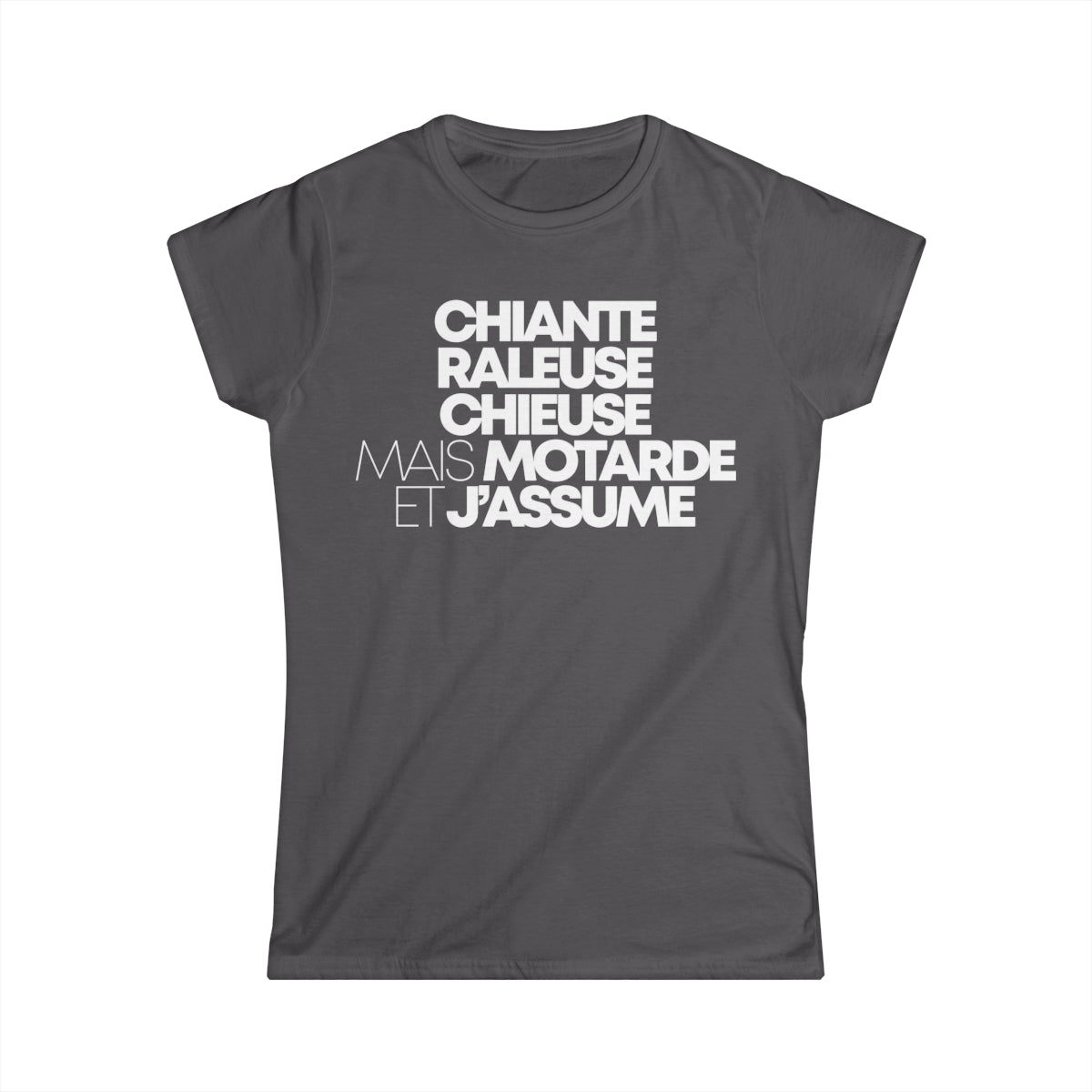 Chiante, râleuse, chieuse mais motarde et j'assume