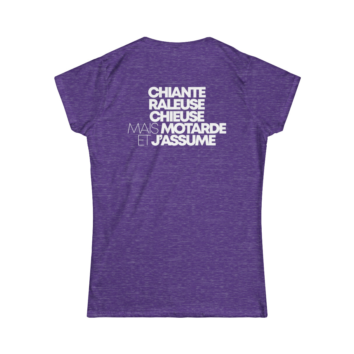 Chiante, râleuse, chieuse mais motarde et j'assume