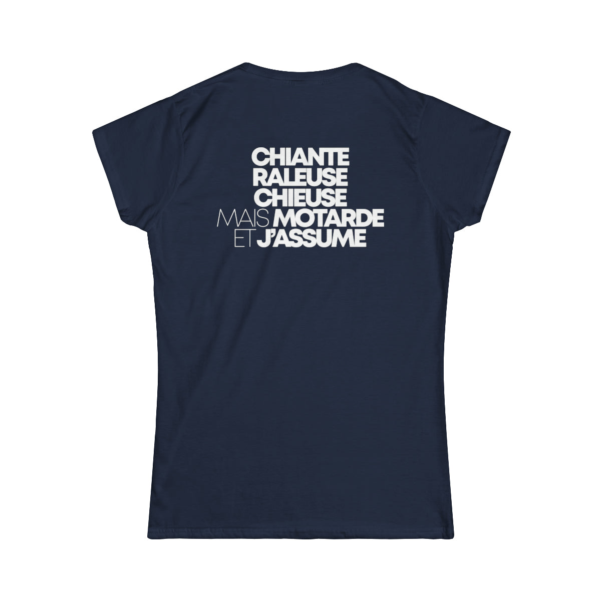 Chiante, râleuse, chieuse mais motarde et j'assume