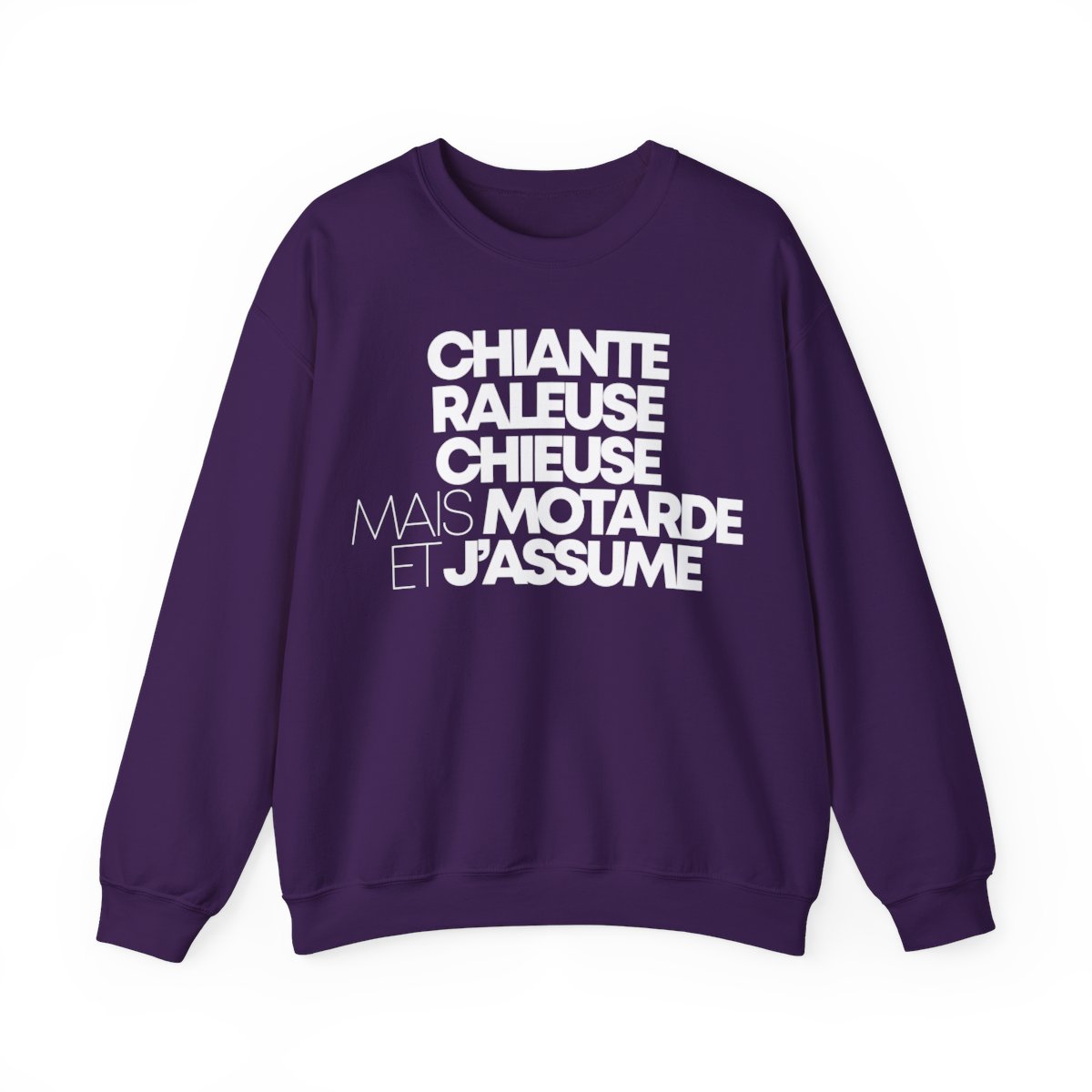 Chiante, râleuse, chieuse mais motarde et j'assume