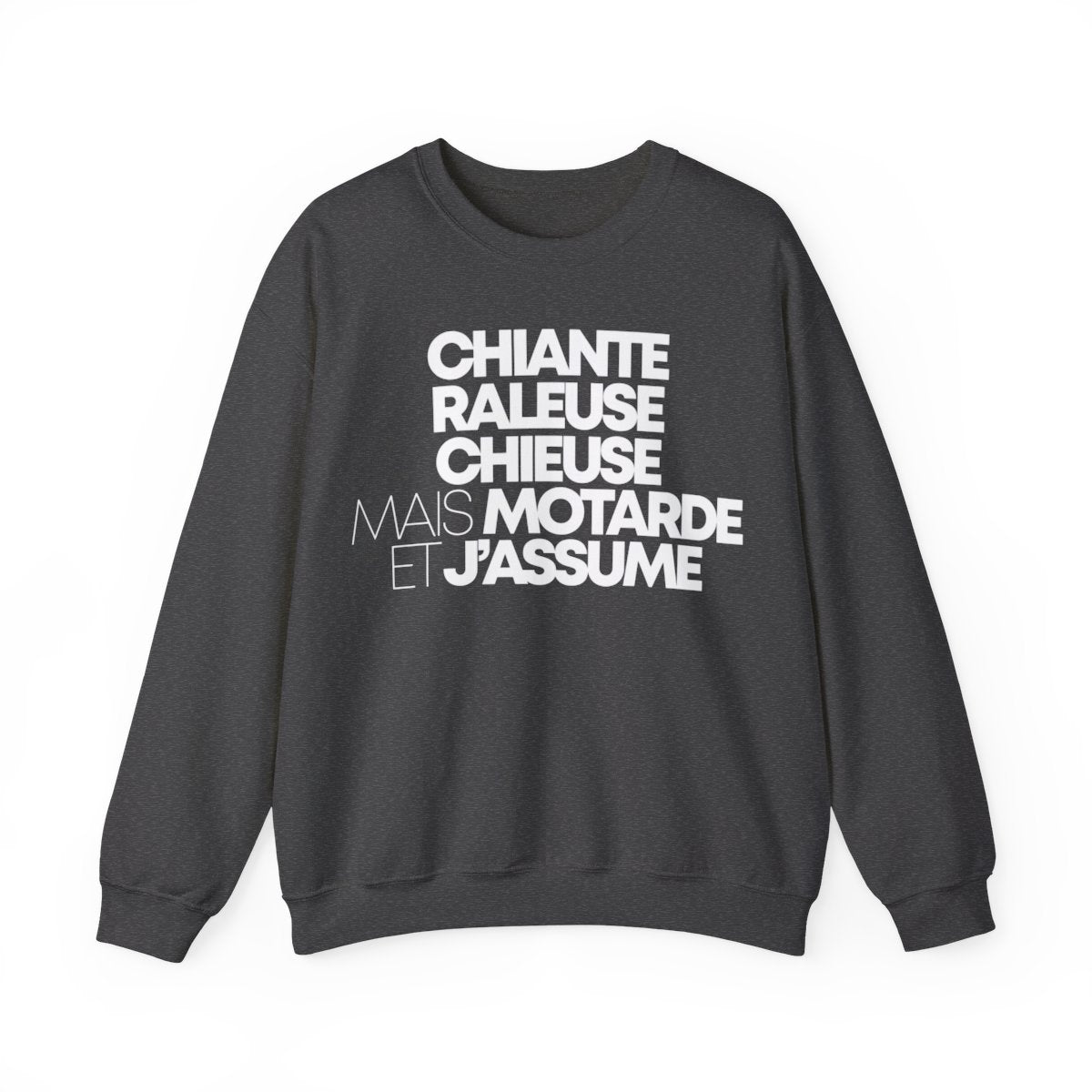 Chiante, râleuse, chieuse mais motarde et j'assume