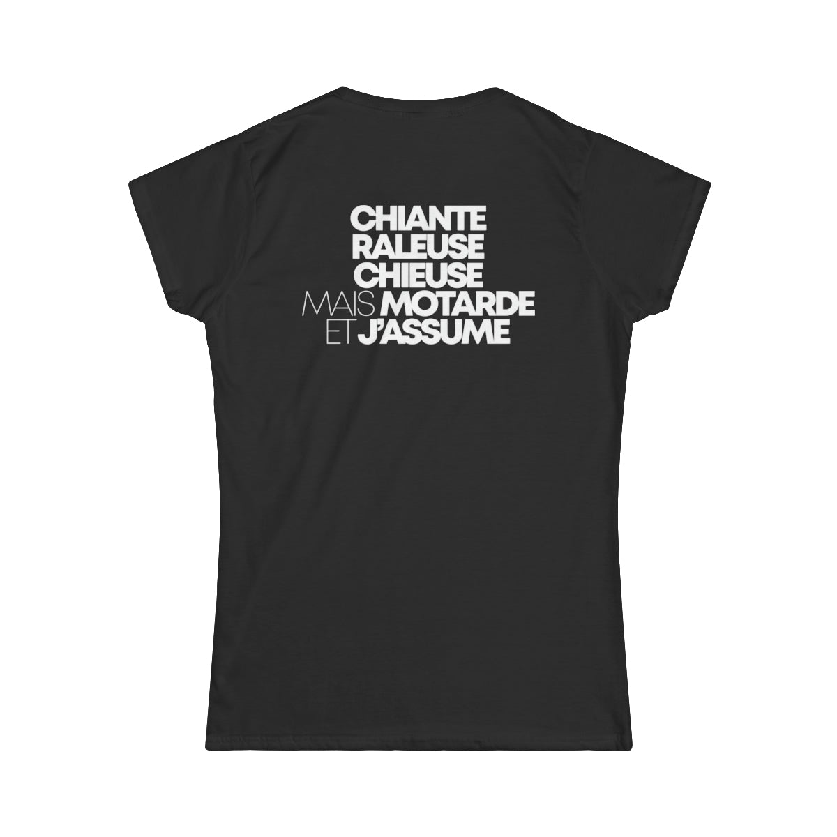 Chiante, râleuse, chieuse mais motarde et j'assume