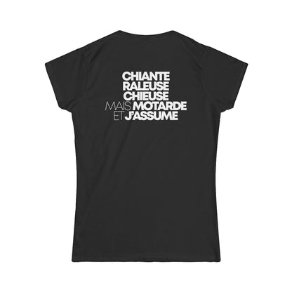 Chiante, râleuse, chieuse mais motarde et j'assume