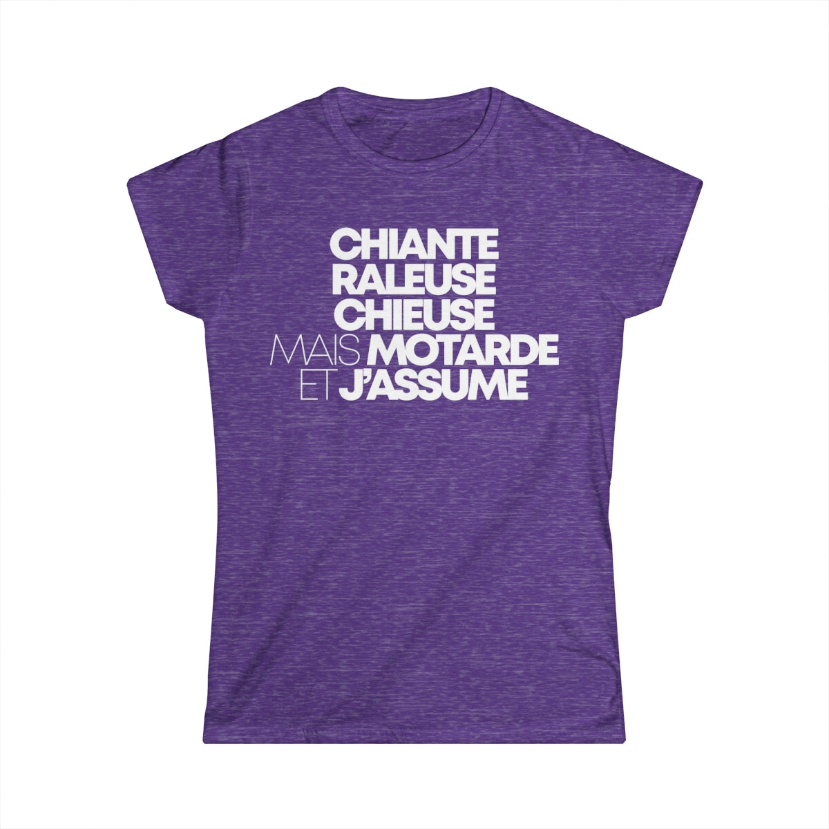 Chiante, râleuse, chieuse mais motarde et j'assume