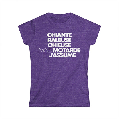 Chiante, râleuse, chieuse mais motarde et j'assume