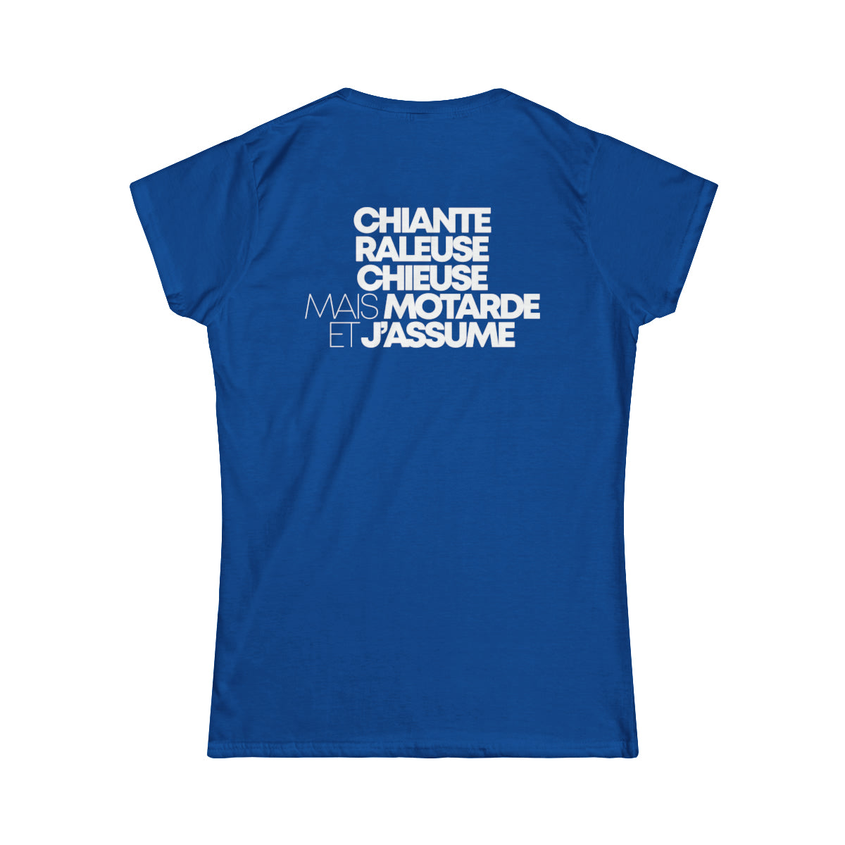 Chiante, râleuse, chieuse mais motarde et j'assume