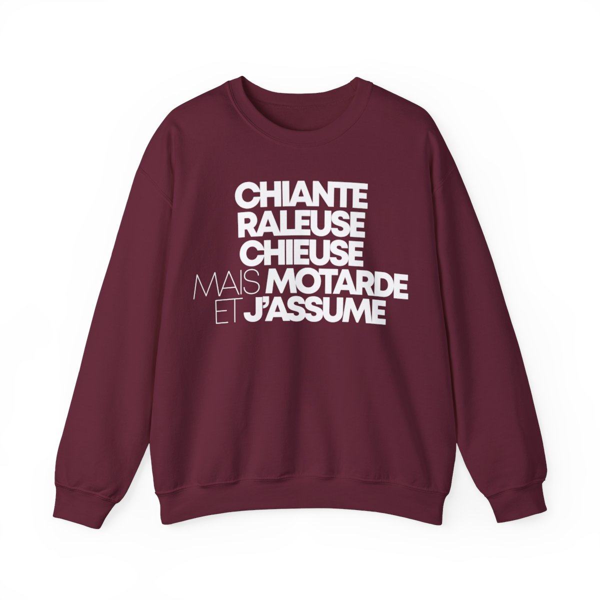 Chiante, râleuse, chieuse mais motarde et j'assume