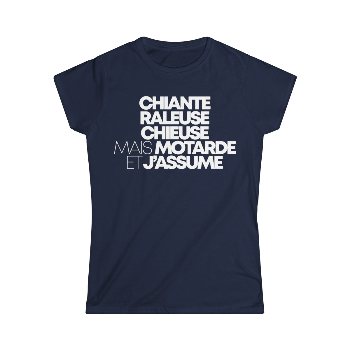 Chiante, râleuse, chieuse mais motarde et j'assume