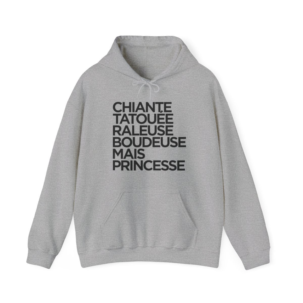 Chiante, tatouée, râleuse, boudeuse mais princesse