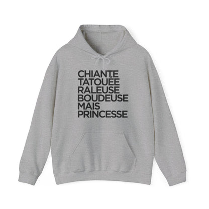 Chiante, tatouée, râleuse, boudeuse mais princesse