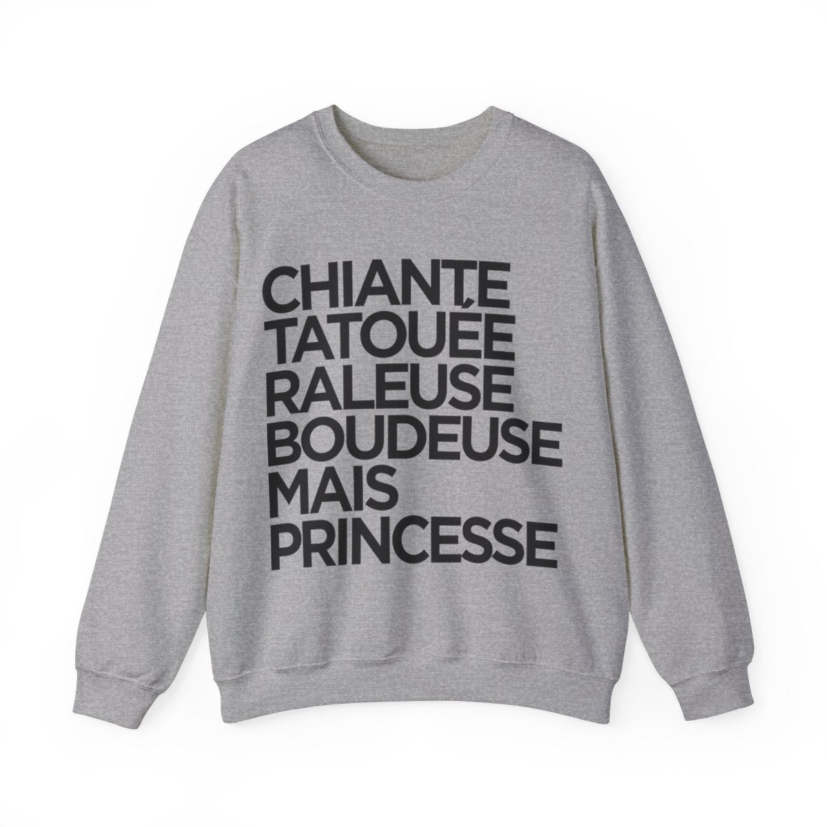 Chiante, tatouée, râleuse, boudeuse mais princesse
