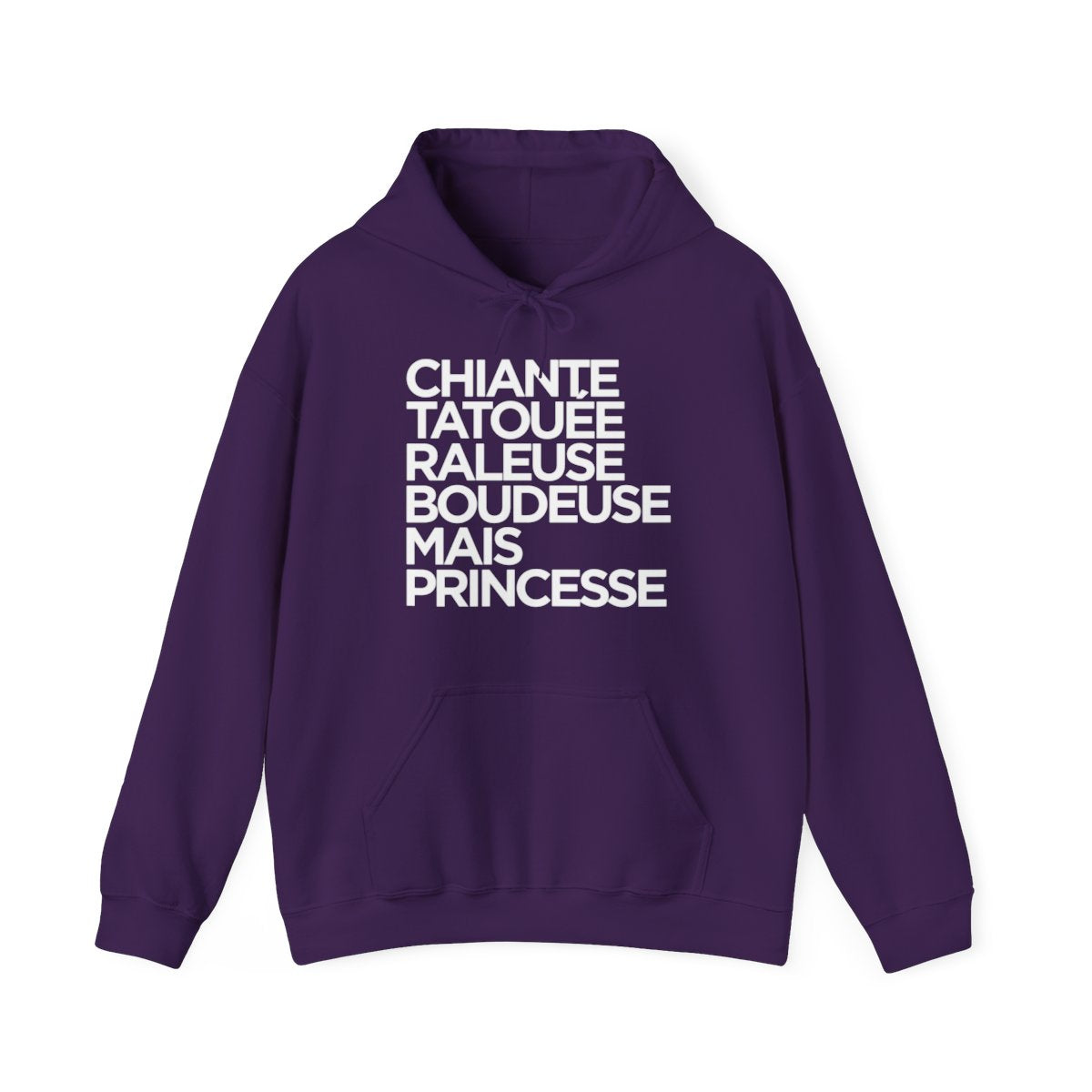 Chiante, tatouée, râleuse, boudeuse mais princesse