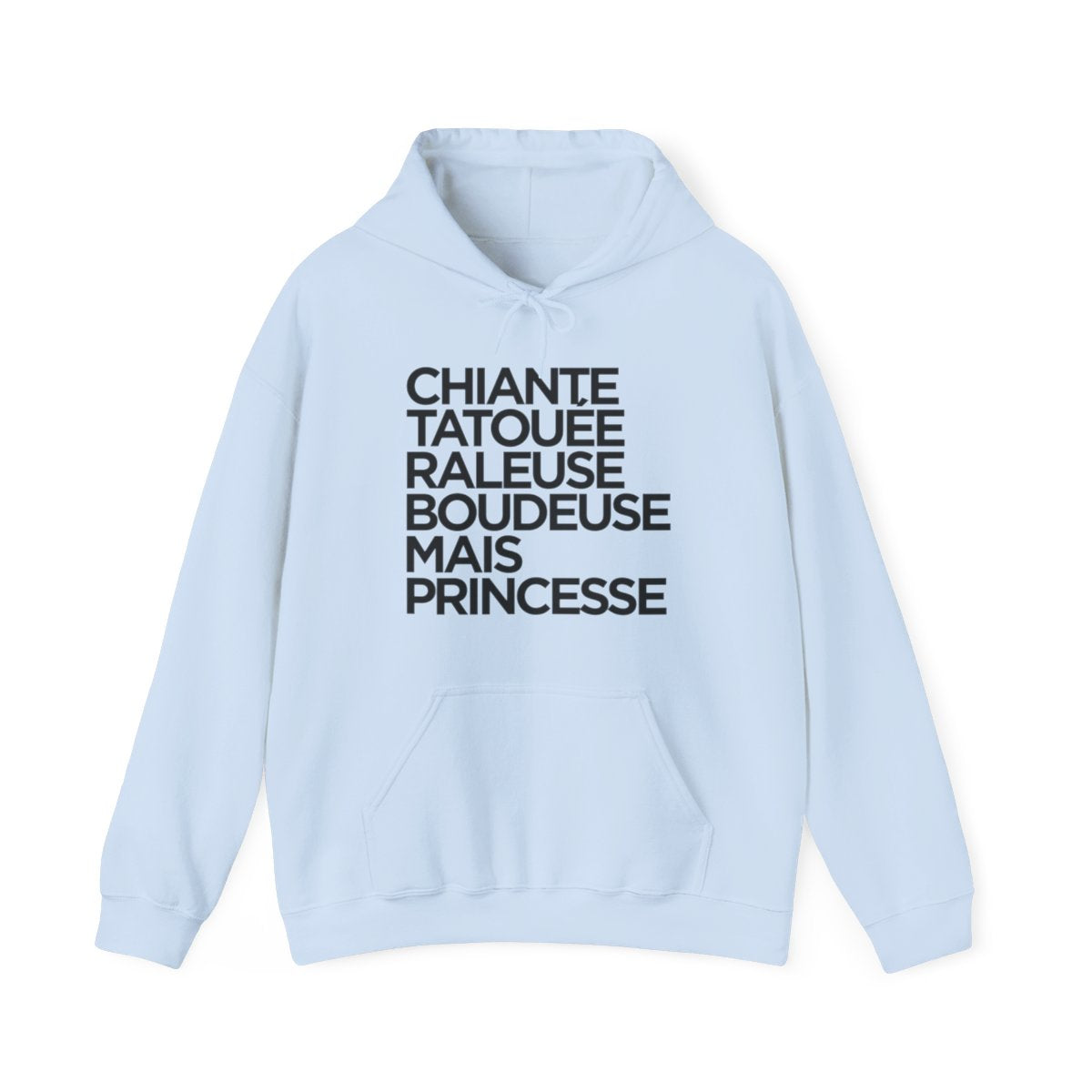 Chiante, tatouée, râleuse, boudeuse mais princesse