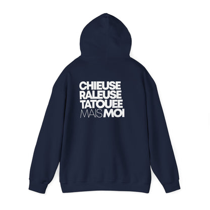 Chieuse, râleuse, tatouée mais moi