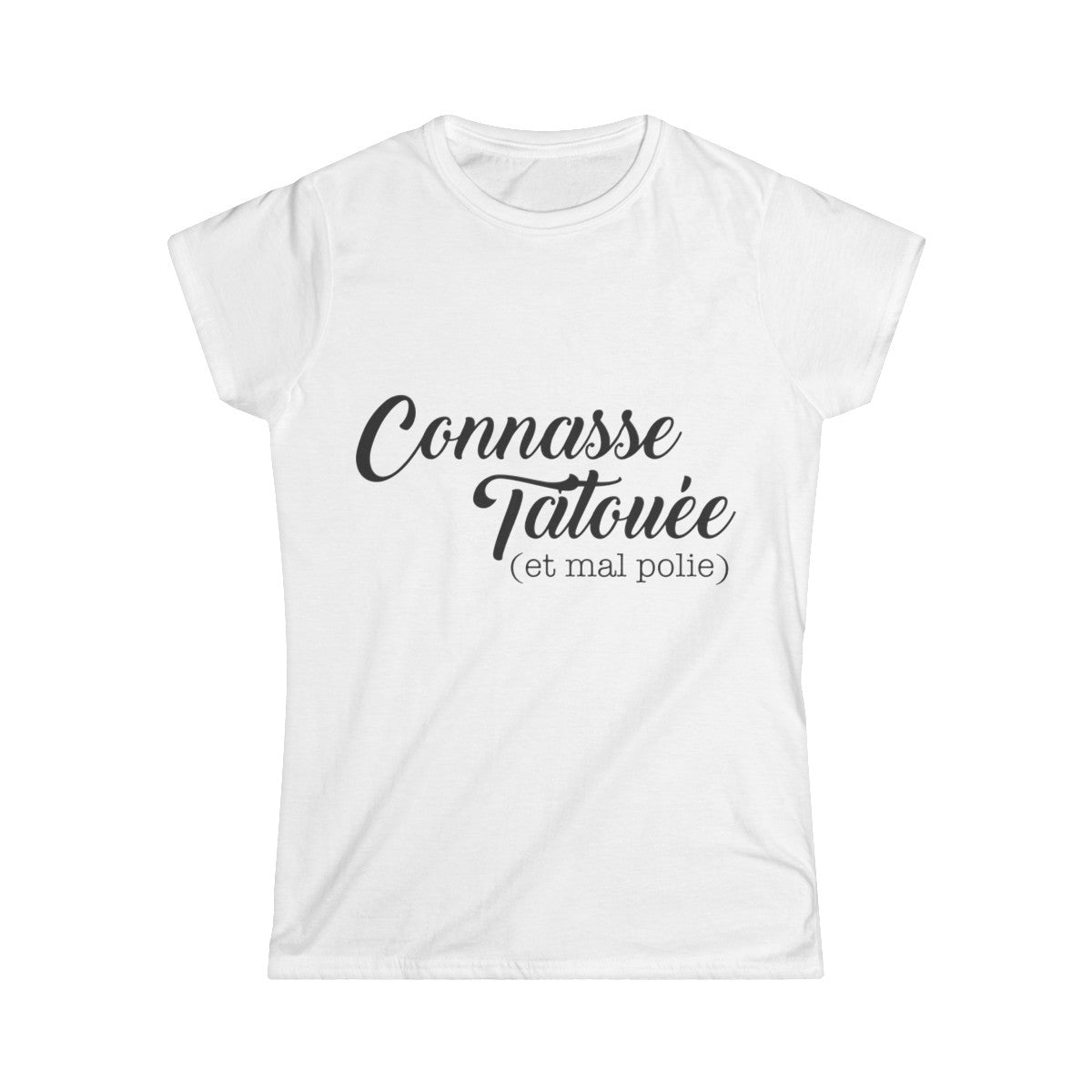 Connasse tatouée et mal polie