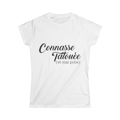 Connasse tatouée et mal polie