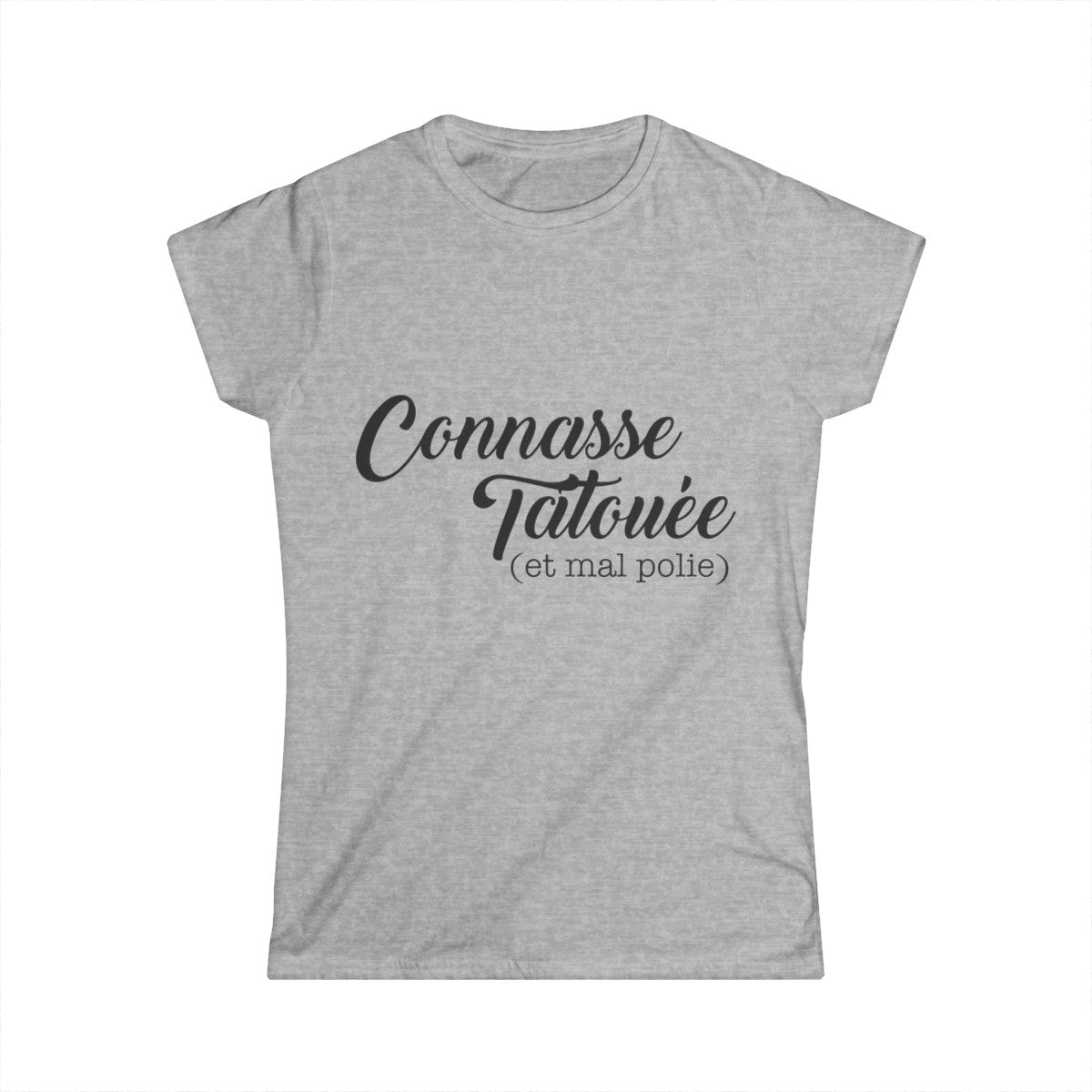 Connasse tatouée et mal polie