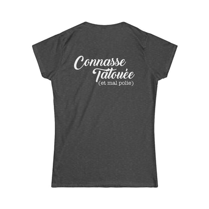 Connasse tatouée et mal polie
