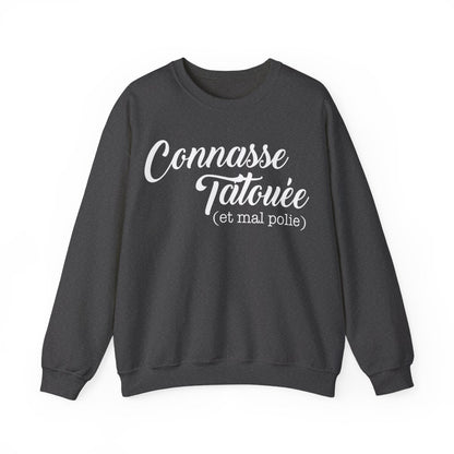 Connasse tatouée et mal polie