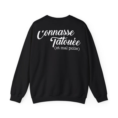 Connasse tatouée et mal polie