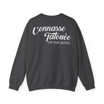 Connasse tatouée et mal polie