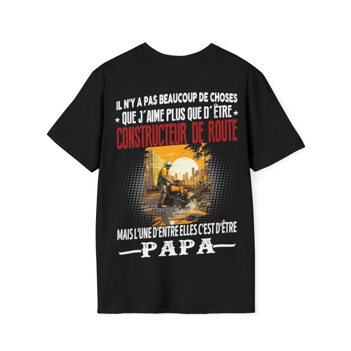 Constructeur de Route passionné, papa comblé