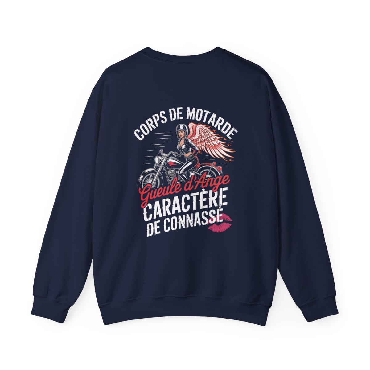 Corps de motarde, gueule d’ange, caractère de connasse