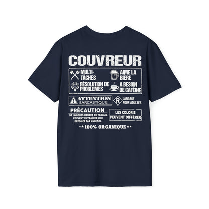 Couvreur est la quintessence du travailleur