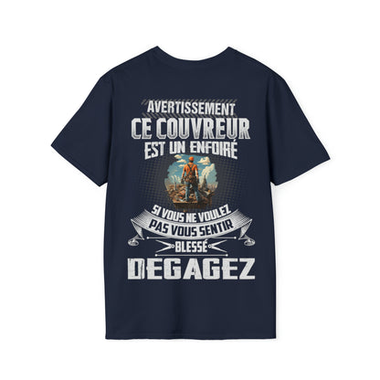 Couvreur grincheux, sarcastique, imprévisible, non médicamenté