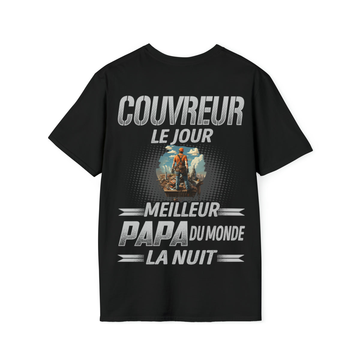 Couvreur le jour, papa la nuit