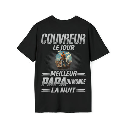 Couvreur le jour, papa la nuit