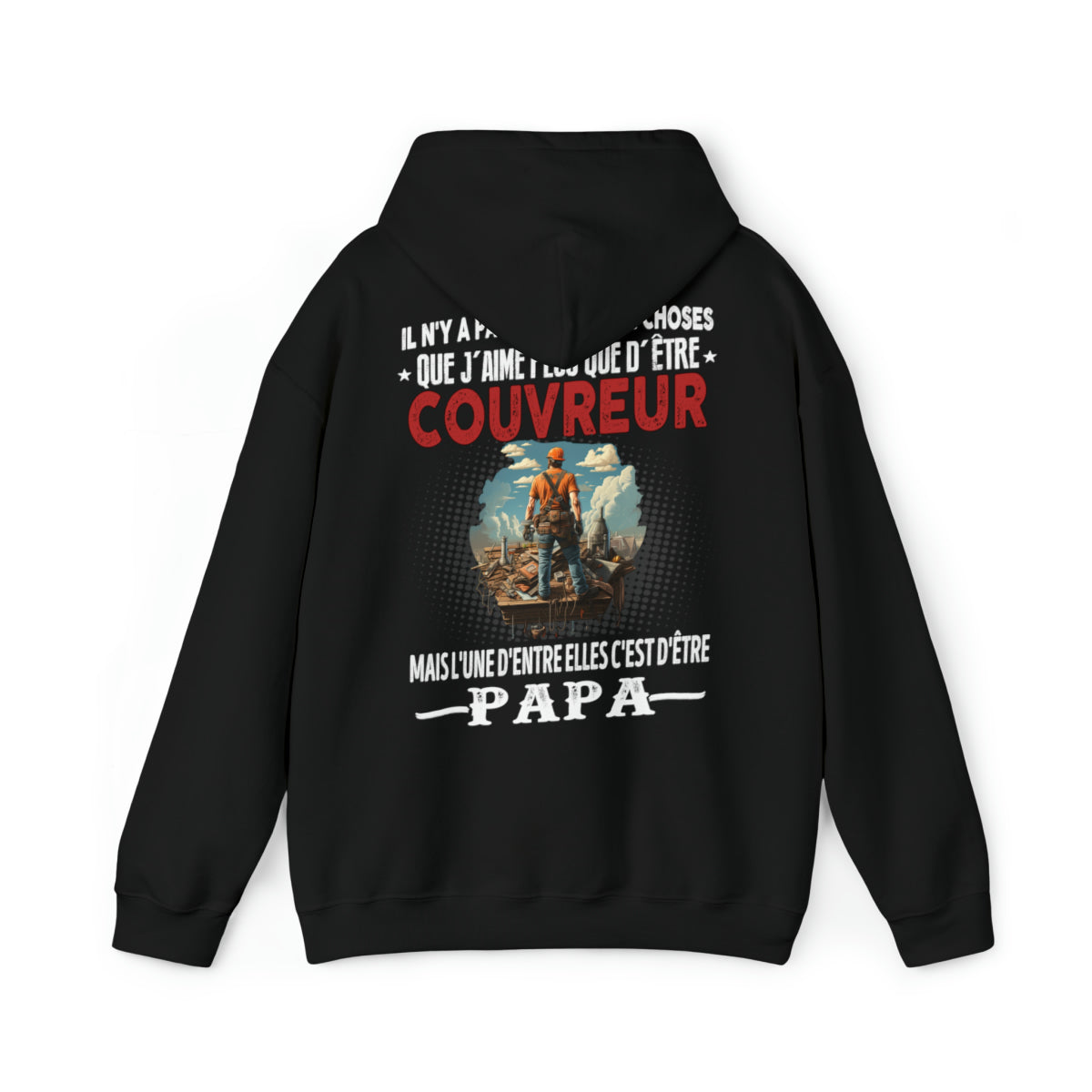 Couvreur passionné, papa comblé
