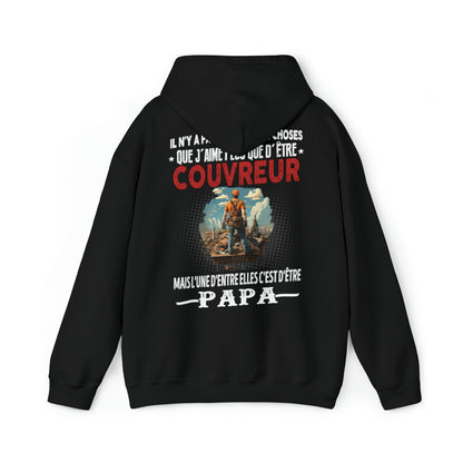 Couvreur passionné, papa comblé