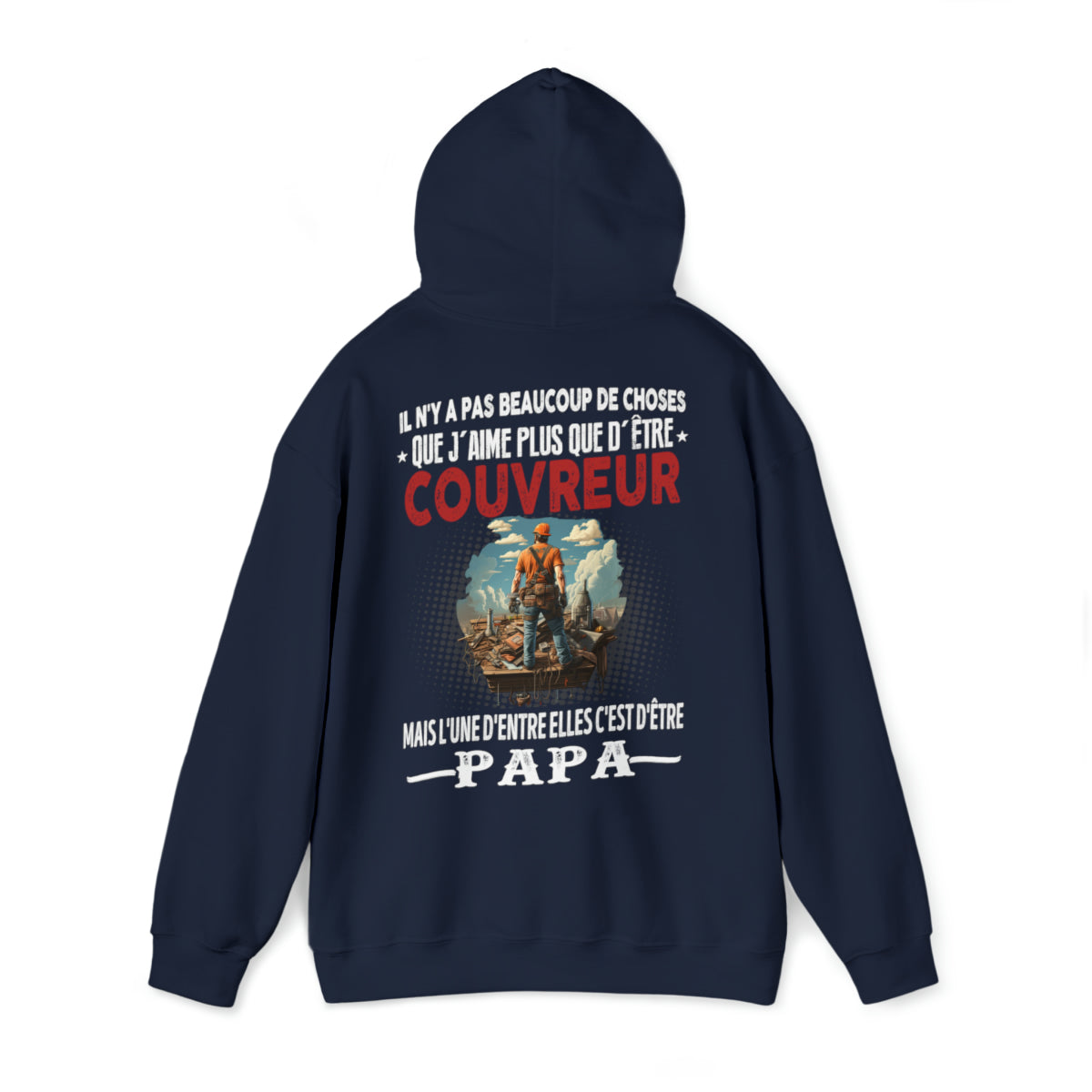 Couvreur passionné, papa comblé