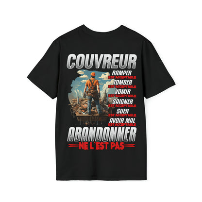 Couvreur, ramper, tomber, vomir, saigner est acceptable