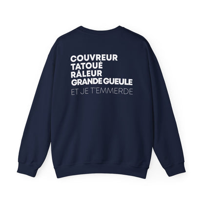 Couvreur, Tatoué, Râleur, Grande Gueule