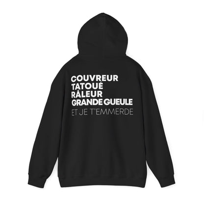 Couvreur, Tatoué, Râleur, Grande Gueule