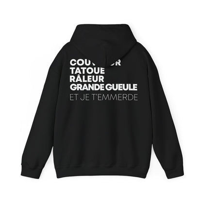 Couvreur, Tatoué, Râleur, Grande Gueule
