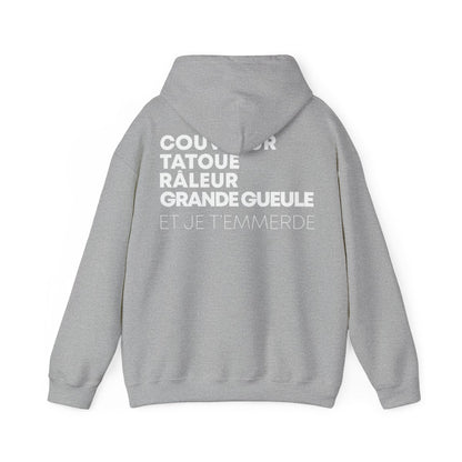Couvreur, Tatoué, Râleur, Grande Gueule