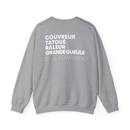 Couvreur, Tatoué, Râleur, Grande Gueule