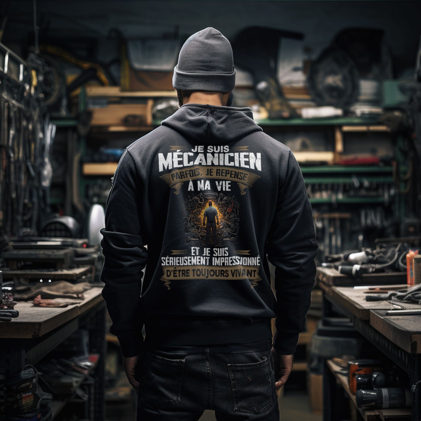 Mécanicien, je suis sérieusement impressionné d'être toujours vivant