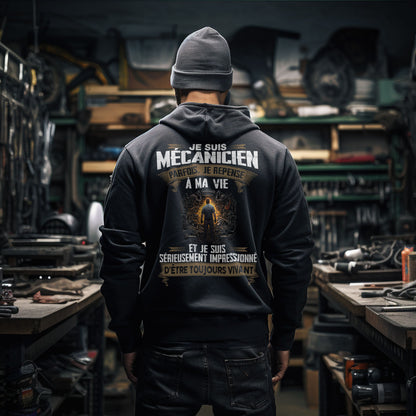 Mécanicien, je suis sérieusement impressionné d'être toujours vivant